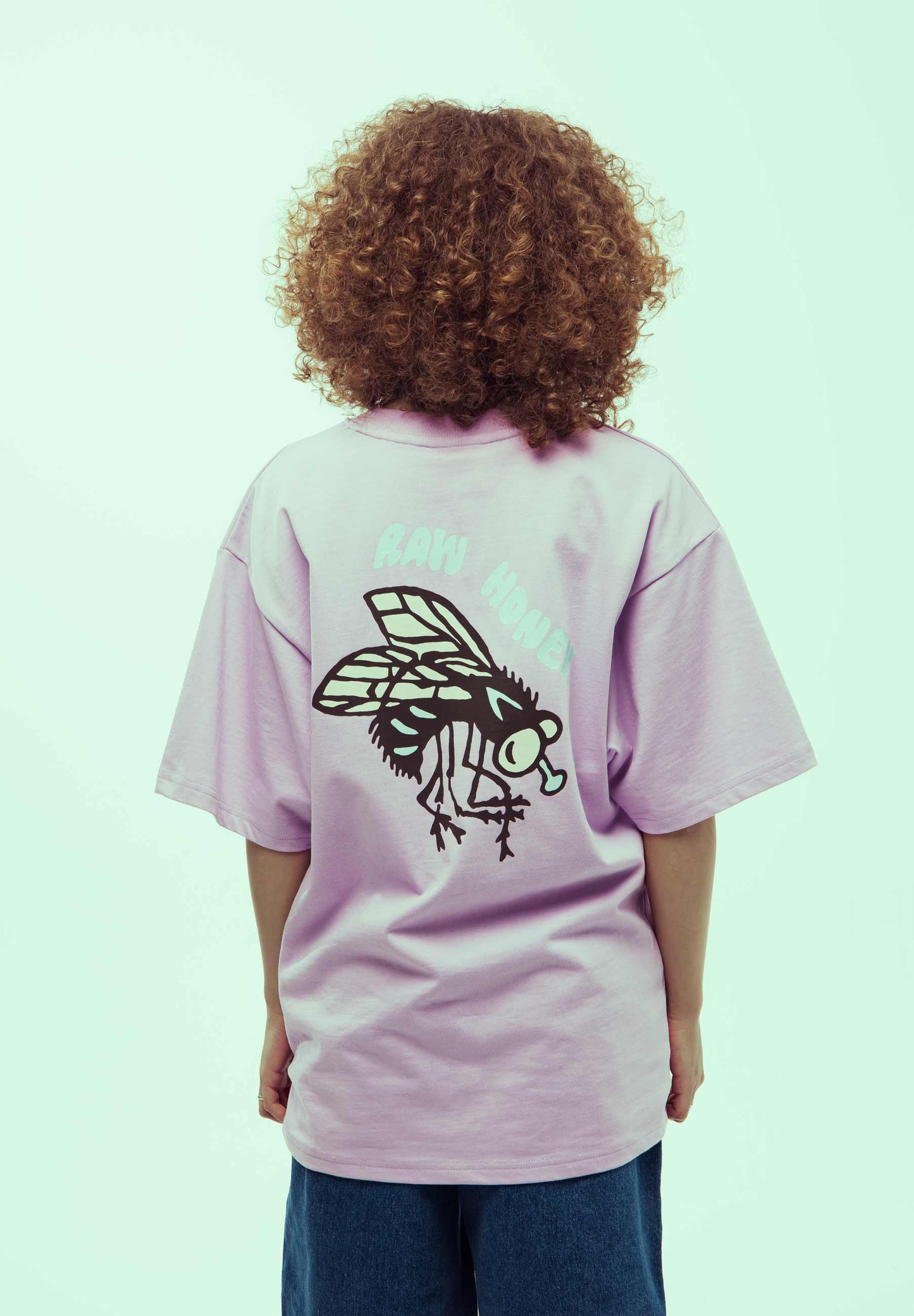 BLOODSUCKER OVERSIZED HEAVYWEIGHT TEE VIOLET