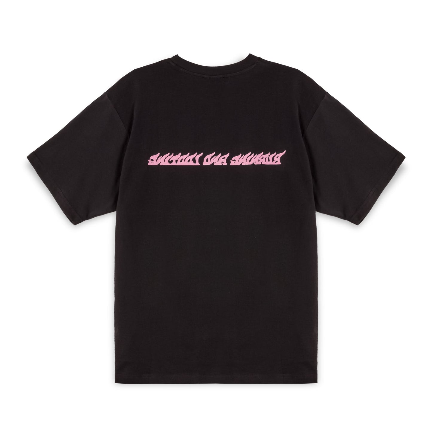 MELTED STONE OVERSIZED TEE BLACK