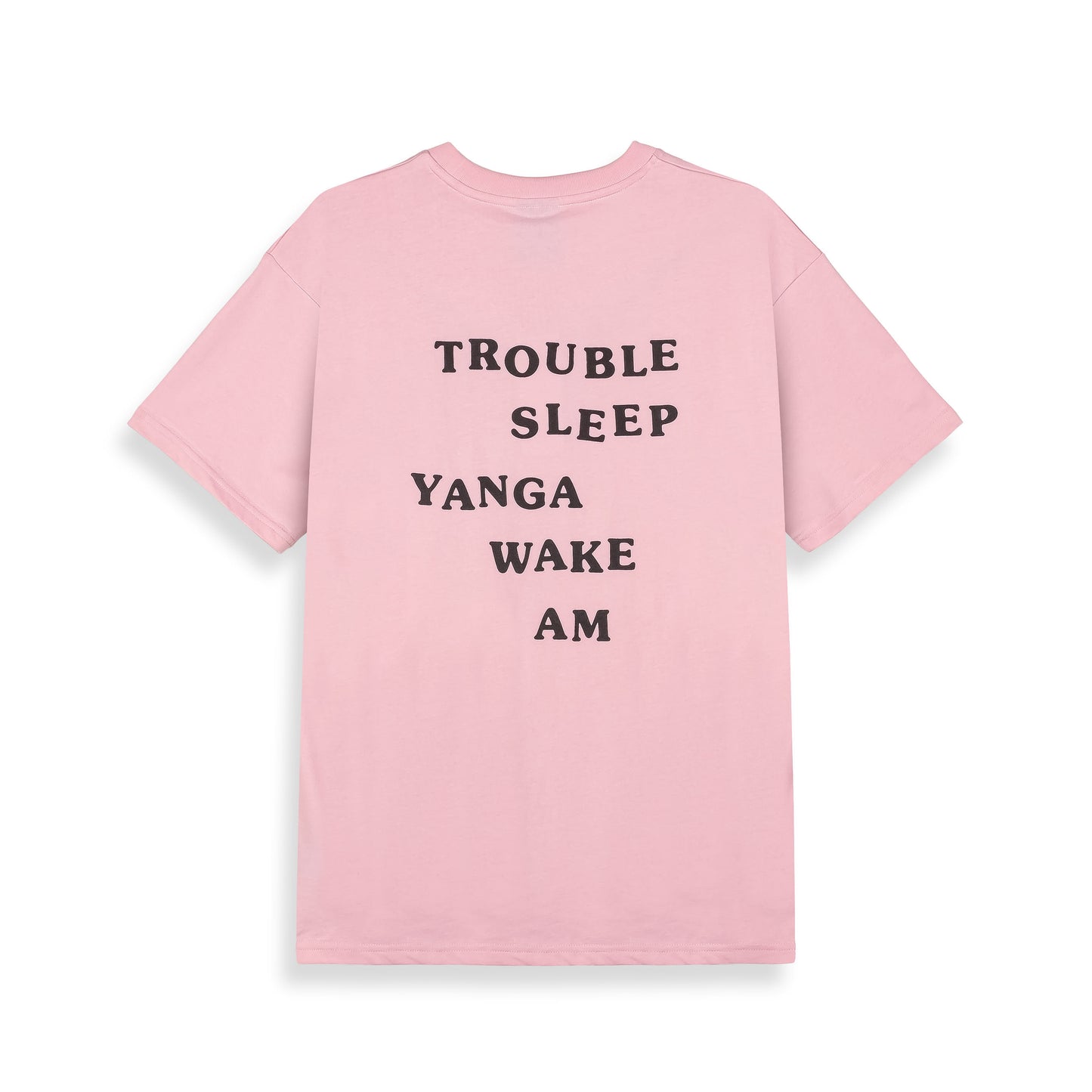 THE TROUBLE SLEEP REGULAR TEE LIGHT PINK
