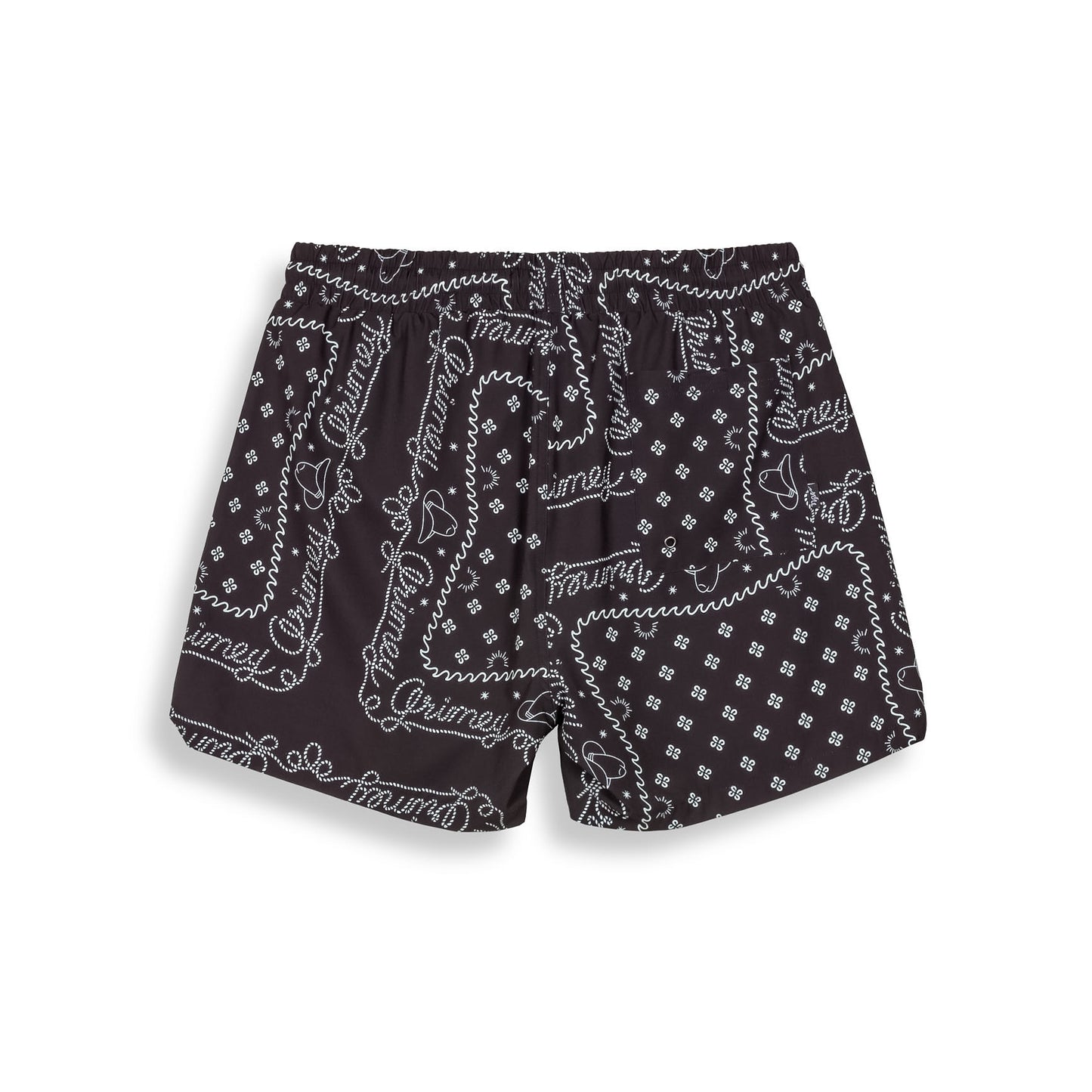 LONE HAND SWIMMING SHORTS BLACK
