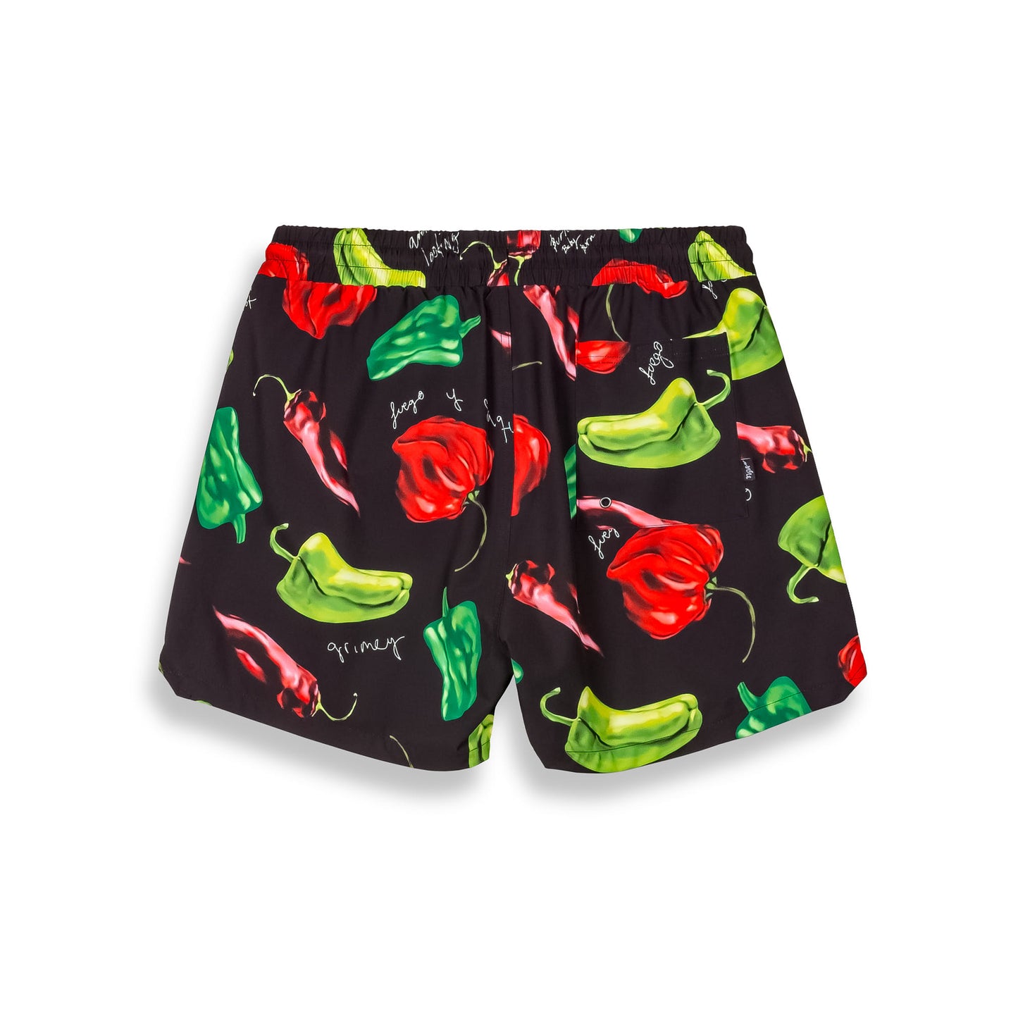 THE RED HOT SWIMMING SHORTS BLACK