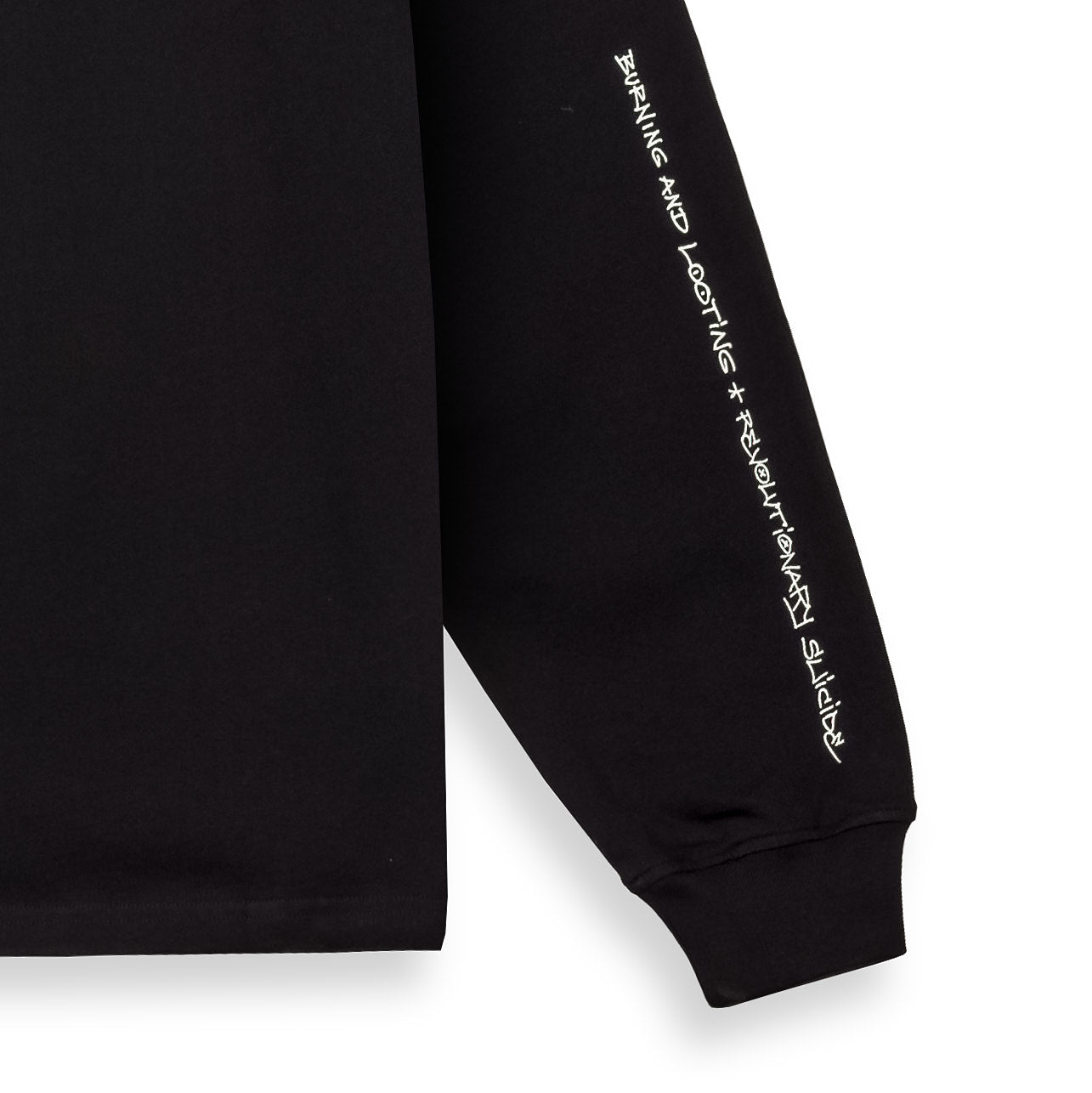 THE SHELTER LONG SLEEVE TEE BLACK