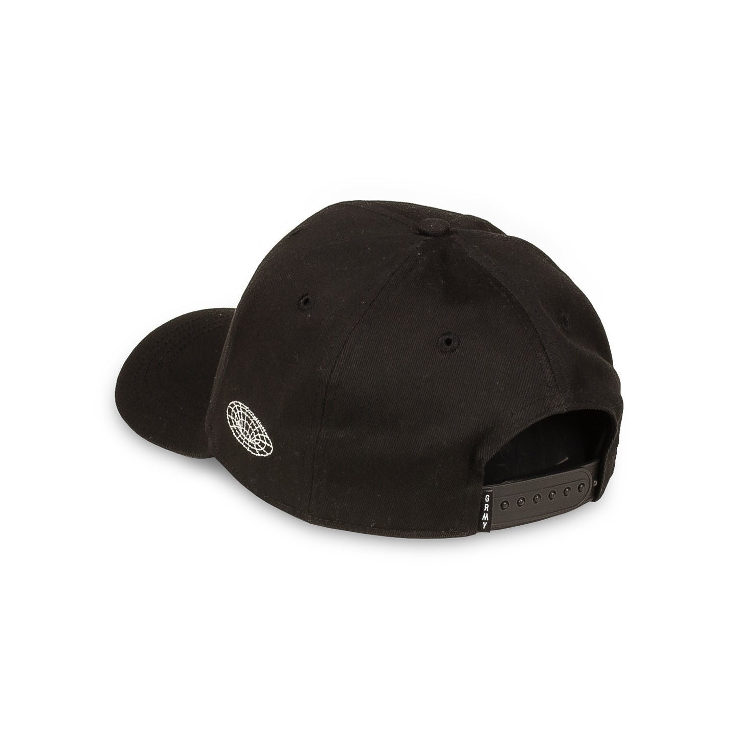BACK AT YOU CURVED VISOR SNAPBACK CAP BLACK