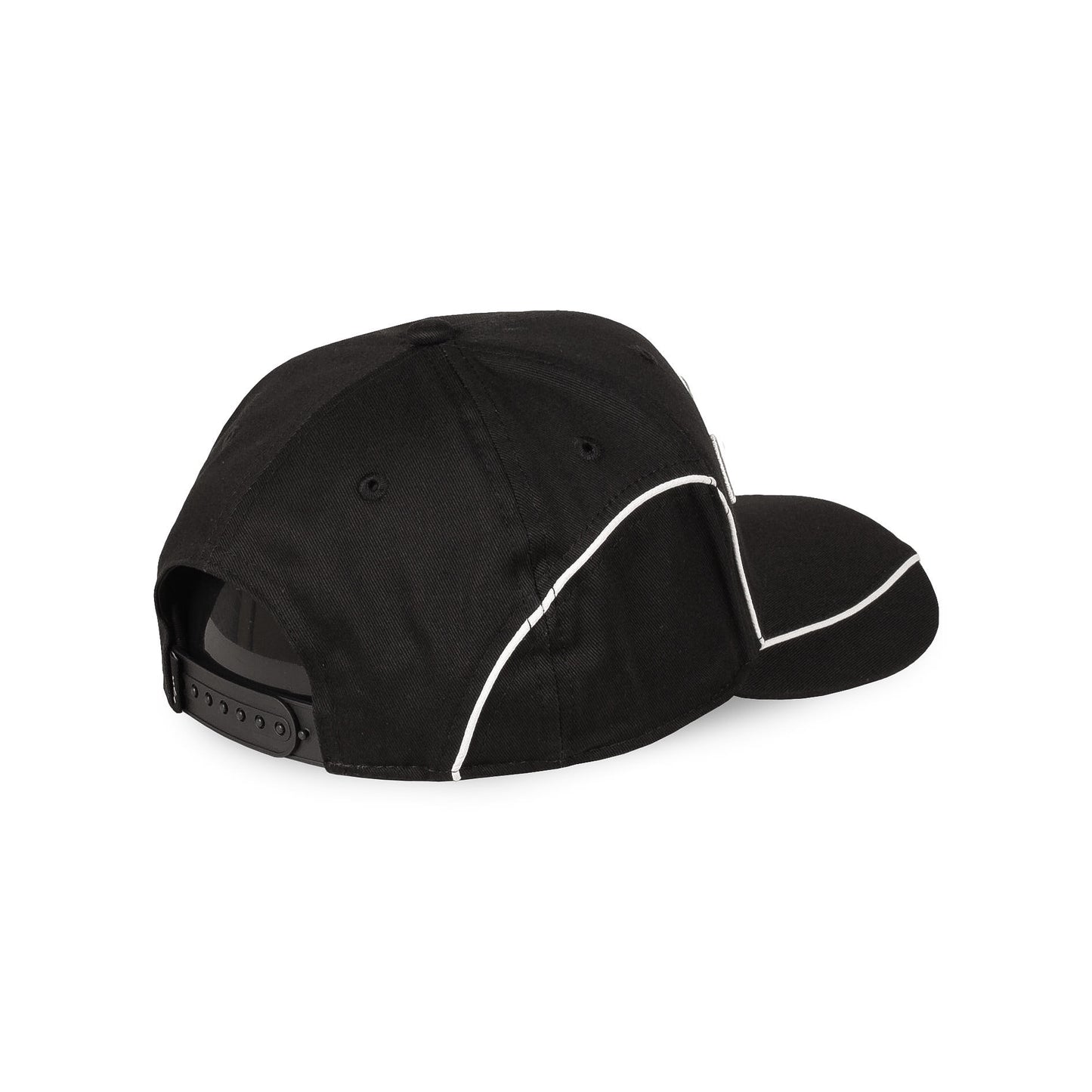 INFAMOUS CURVED VISOR SNAPBACK CAP BLACK