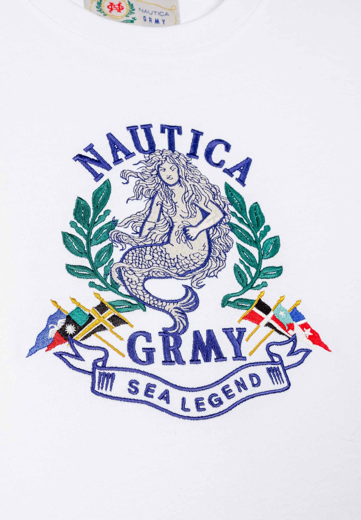 THE SEA LEGEND NAUTICA X GRMY REGULAR TEE WHITE
