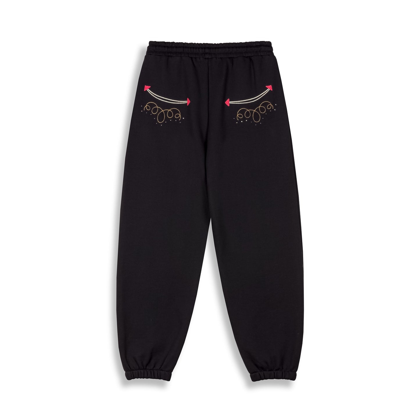 LONE HAND LONG SWEATPANTS BLACK