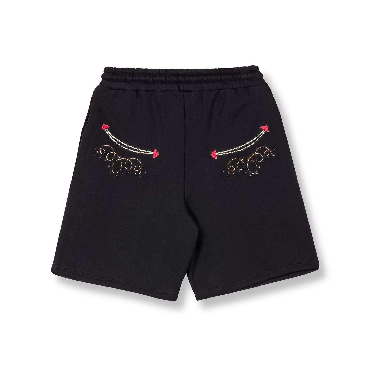 LONE HAND SWEATSHORTS BLACK