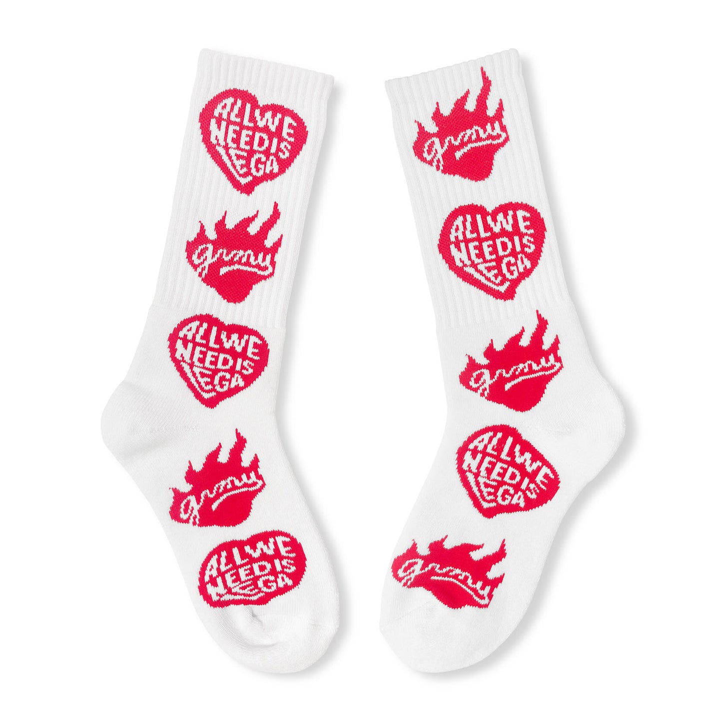 LEGA X GRMY WE ALWAYS DREAMING BUTARQUE SOCKS RED