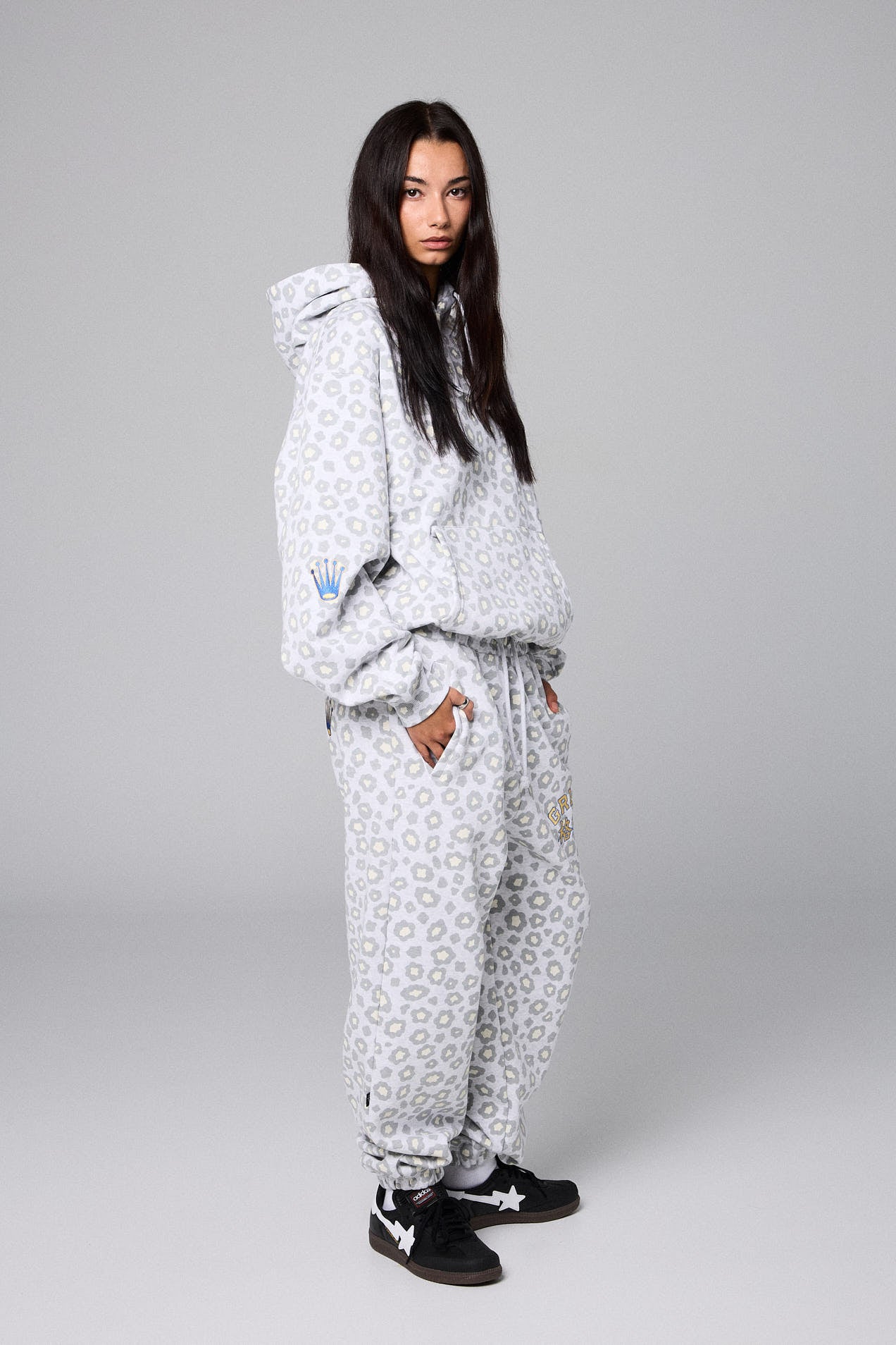 ROYAL PAW SWEATPANTS SPORT GREY