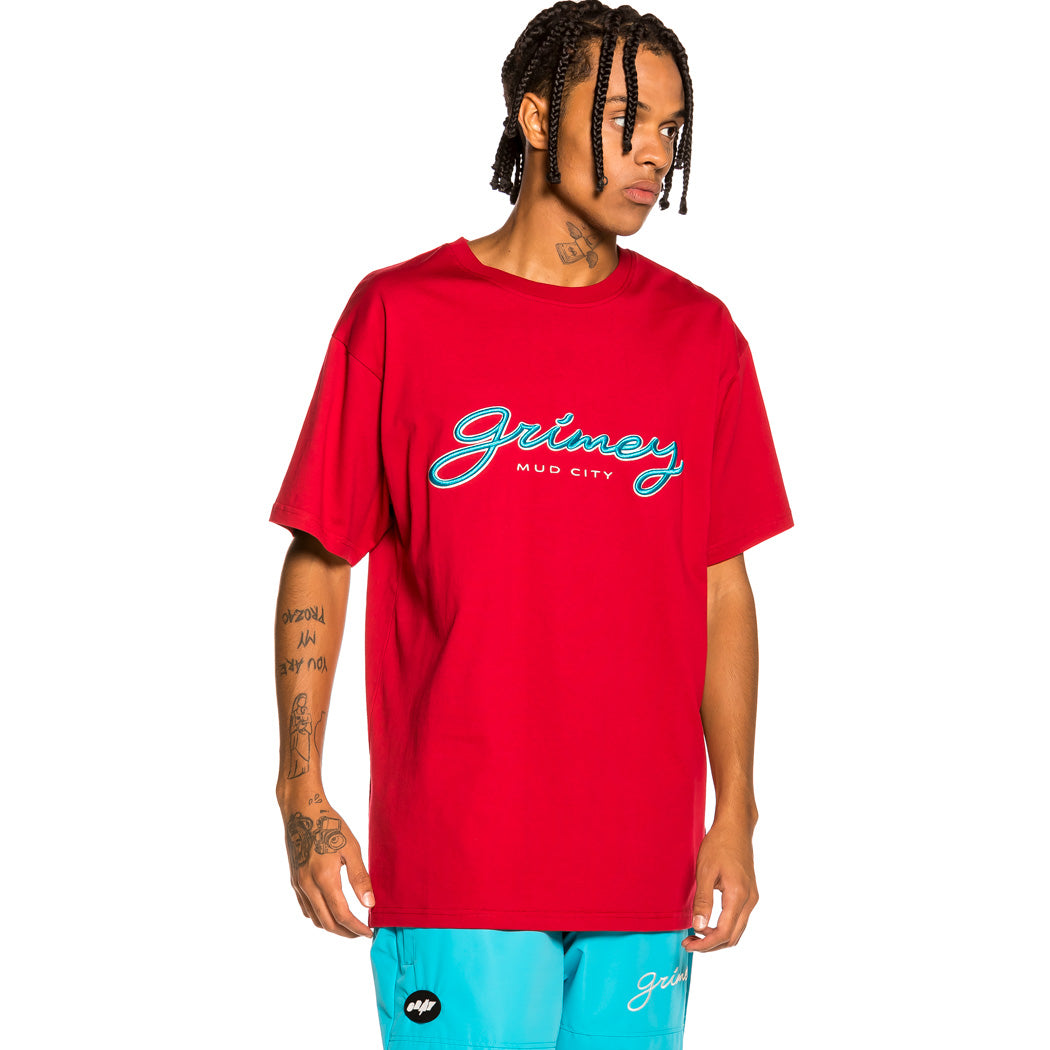 GRIMEY MARTINICA FACT TEE RED