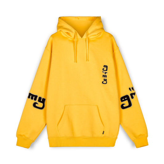 GRIMEY LUST MANTRA HOODIE YELLOW