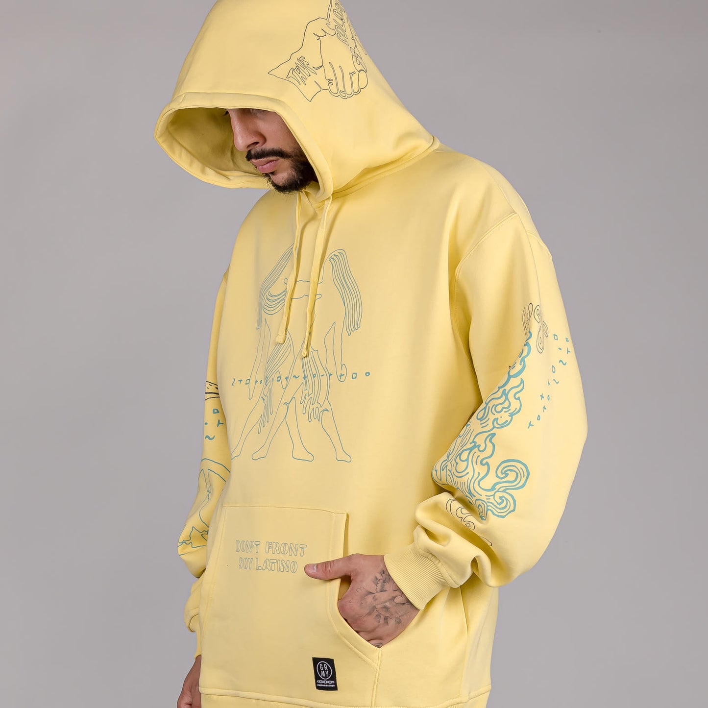 GRIMEY LOST BOYS HOODIE YELLOW