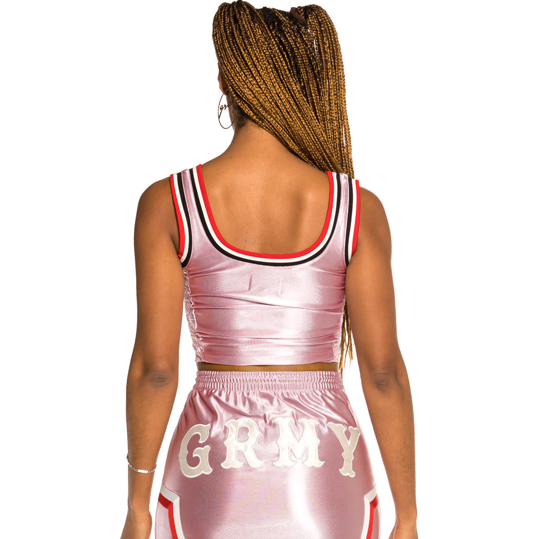 GRIMEY THE LOOT GIRL TANK TOP PINK