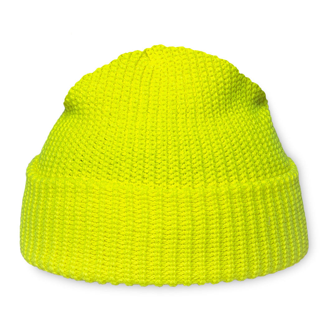 GRIMEY FLYING SAUCER BEANIE FLUOR YELLOW