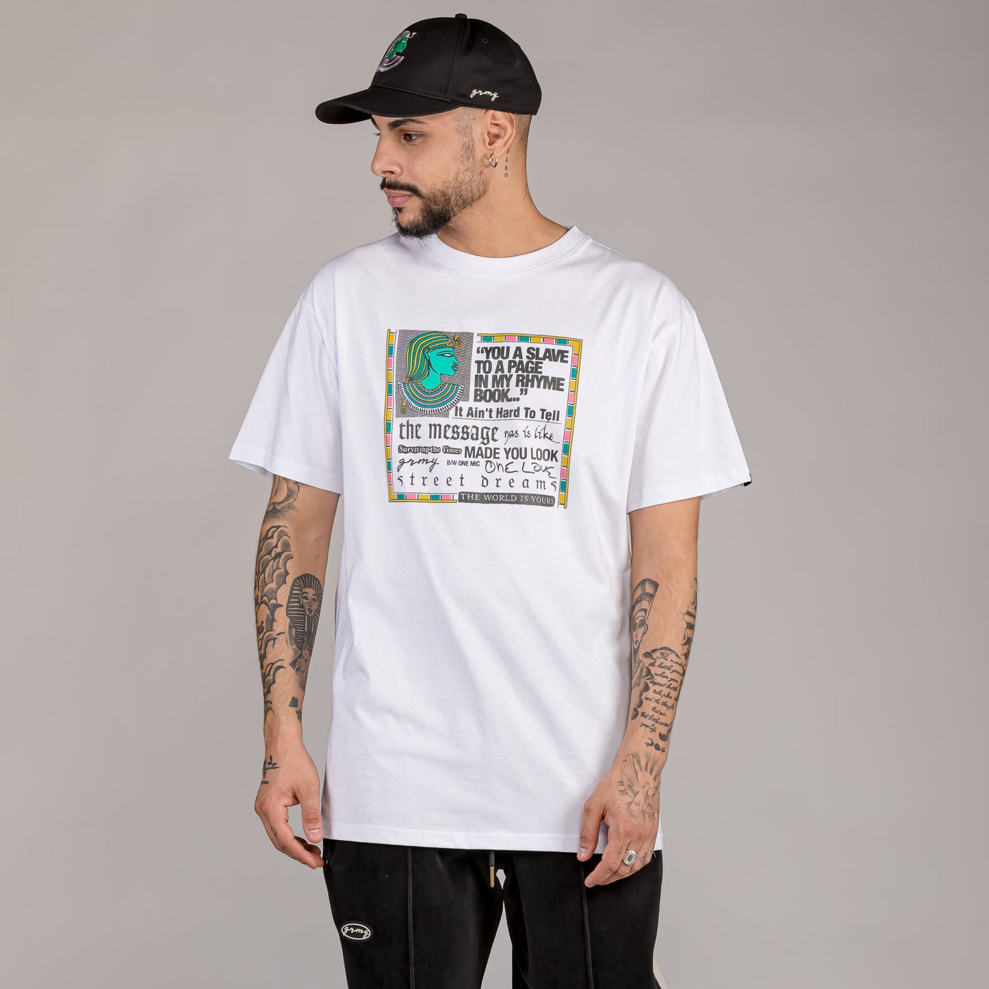 GRIMEY IAM TEE (NAS) WHITE