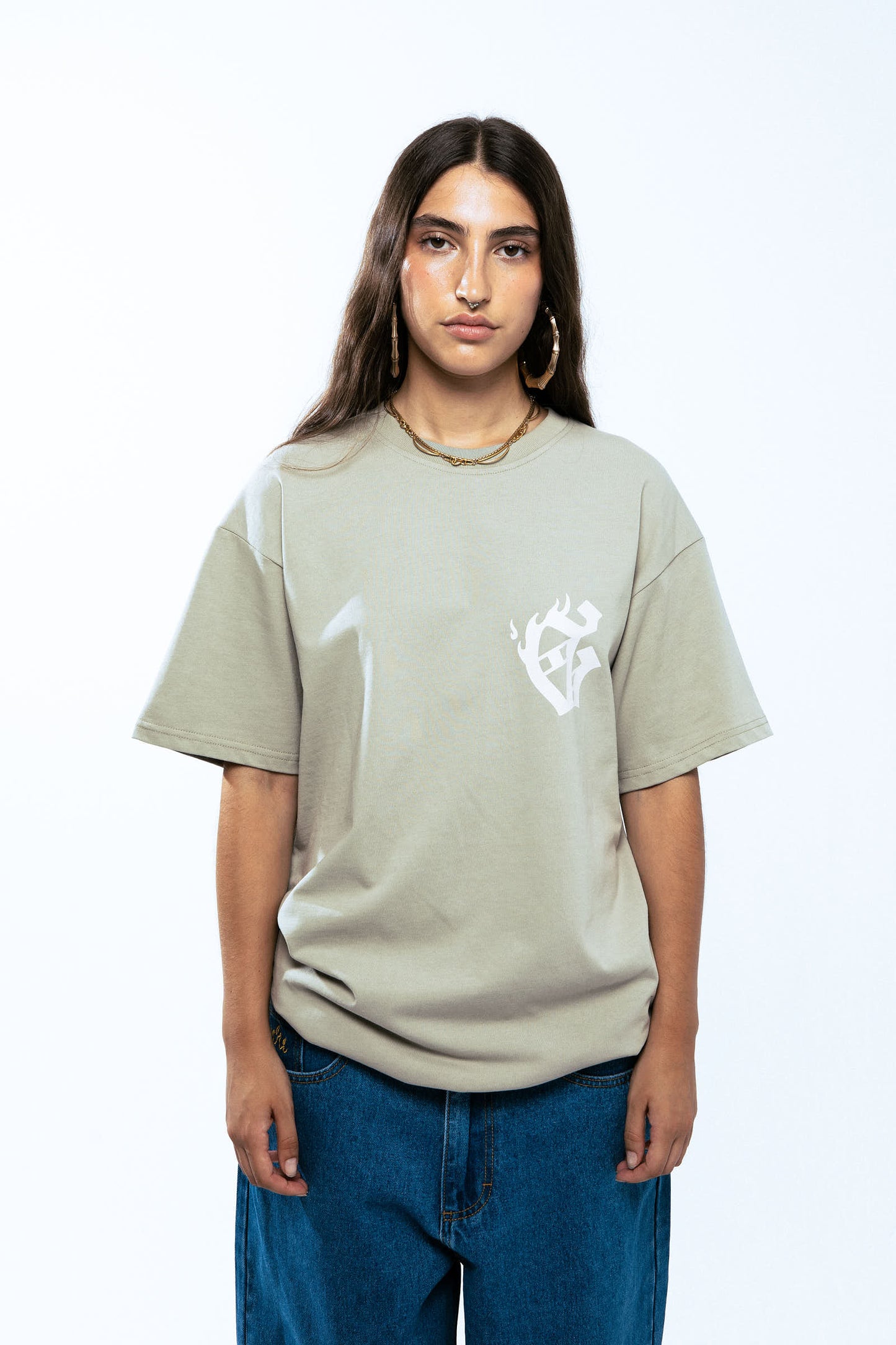 SAOIRSE REGULAR TEE GREY