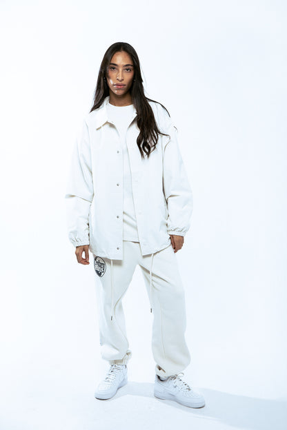 HIJACKER COACH JACKET OFF WHITE