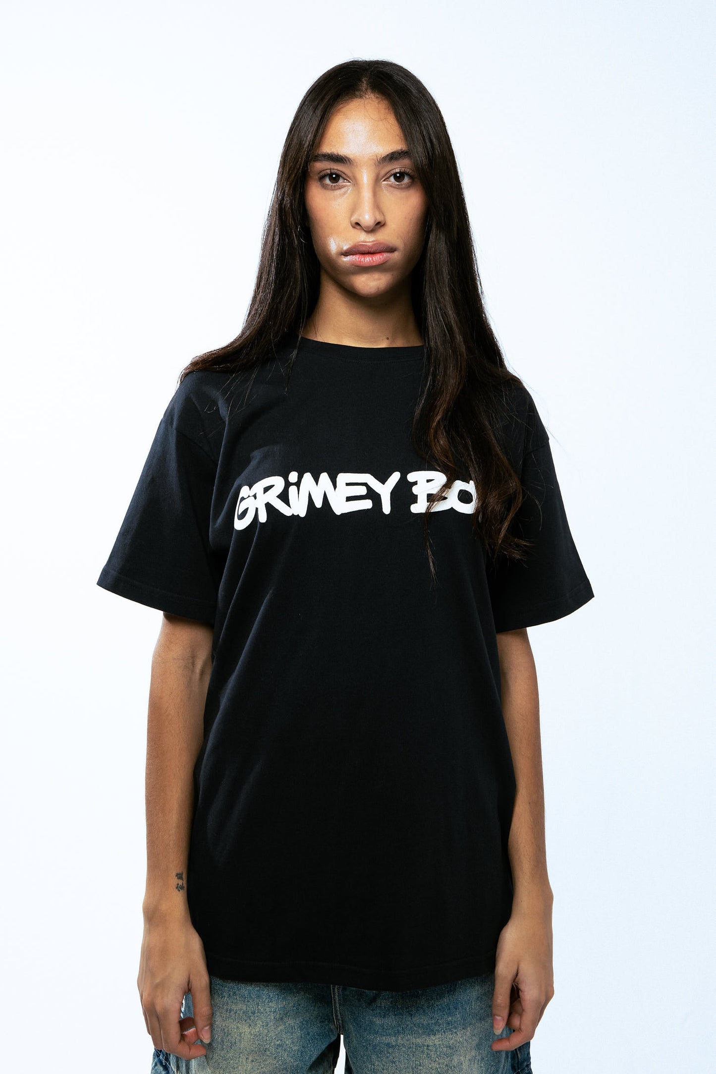 GRIMEY BOYS REGULAR TEE BLACK