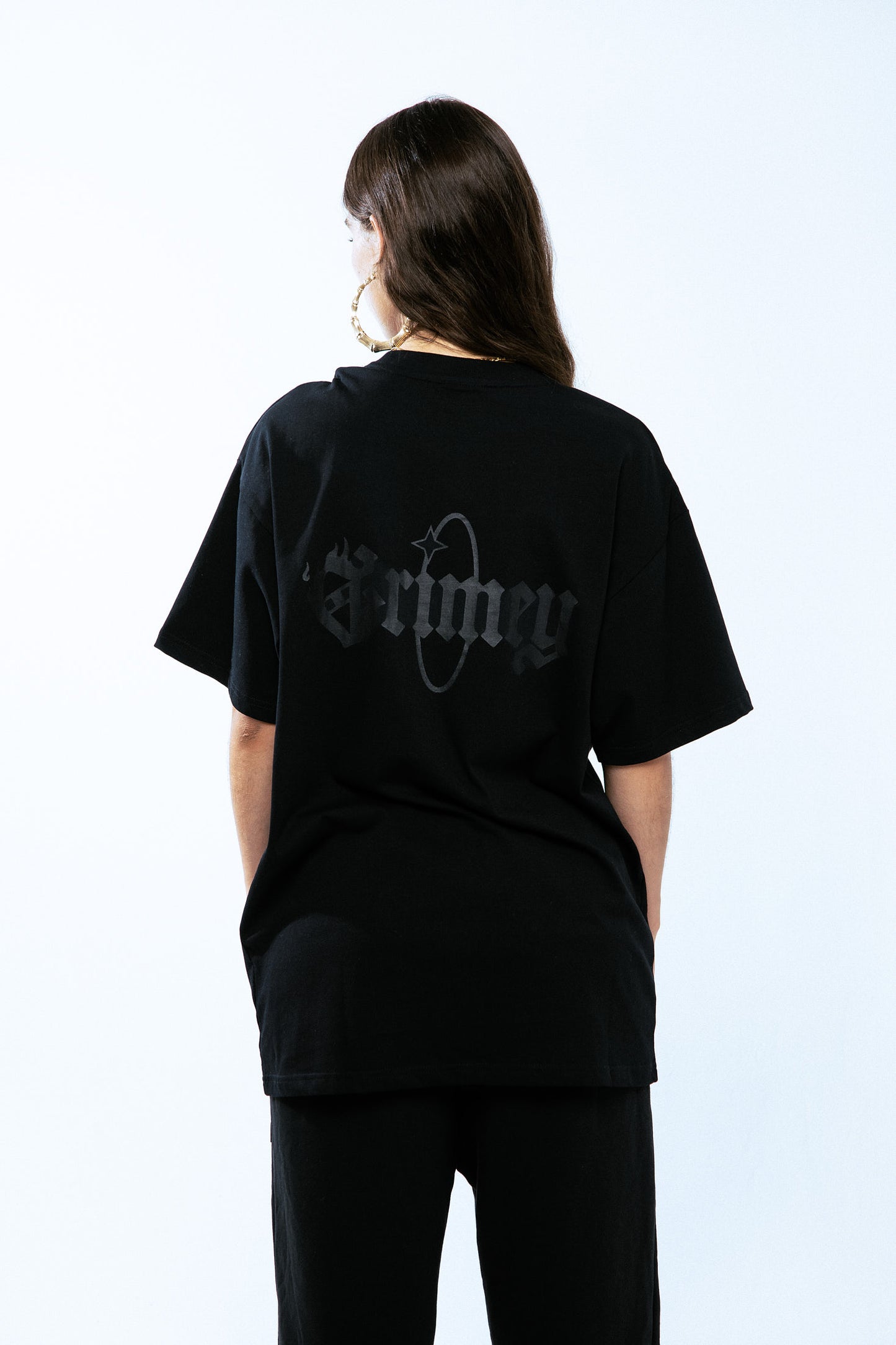 SAOIRSE REGULAR TEE BLACK