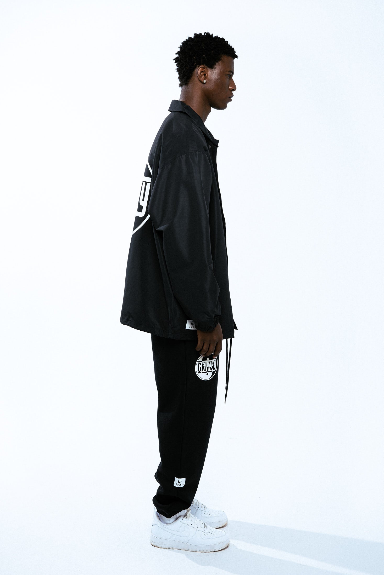 Grimey Coach Jacket. Shell Fabric 100% Polyester/ Lining 100