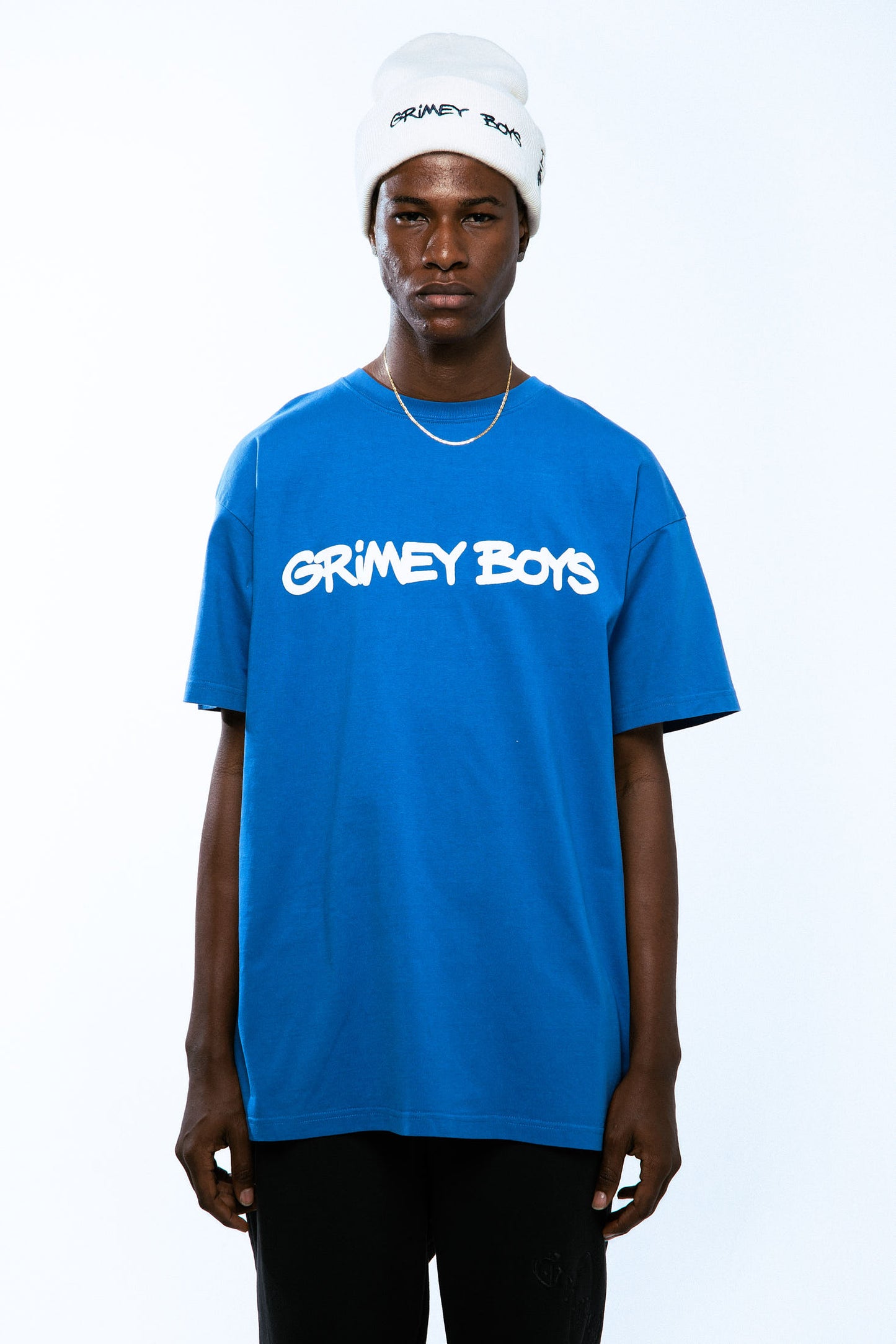 GRIMEY BOYS REGULAR TEE ROYAL BLUE