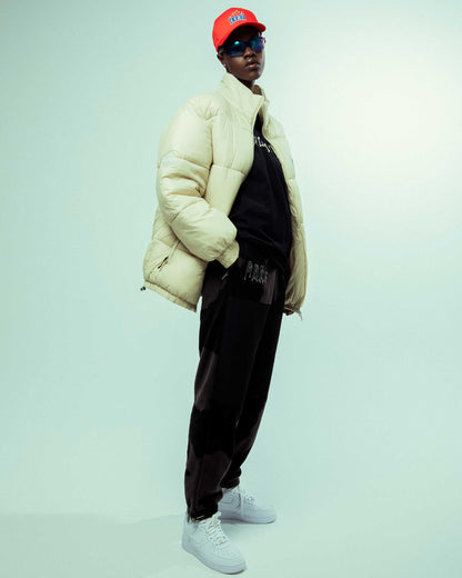 BACK AT YOU PUFFER JACKET CREAM