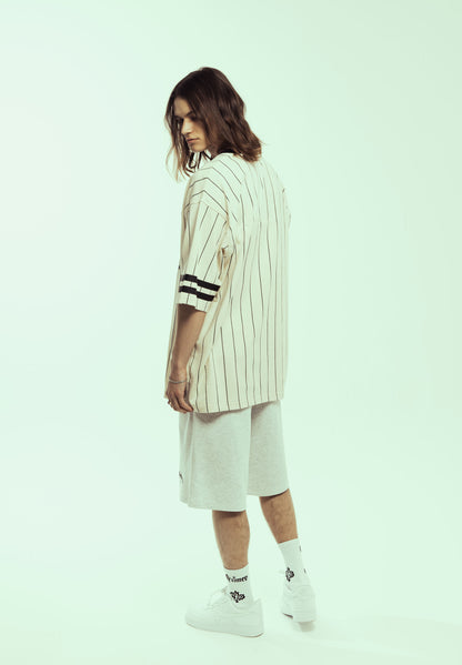 CAUSING PANIC HEAVYWEIGHT FOOTBALL JERSEY OFF WHITE