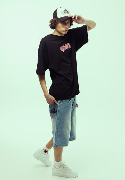 BLOODSUCKER OVERSIZED HEAVYWEIGHT TEE BLACK