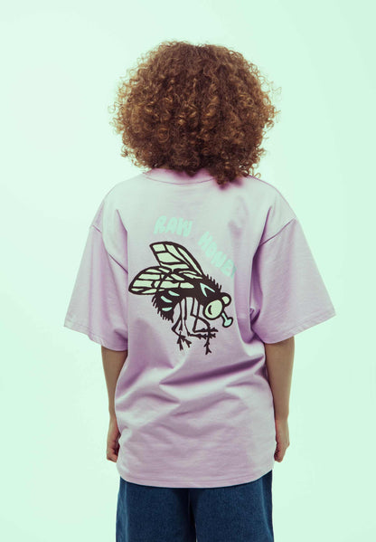 BLOODSUCKER OVERSIZED HEAVYWEIGHT TEE VIOLET