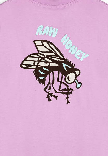 BLOODSUCKER OVERSIZED HEAVYWEIGHT TEE VIOLET