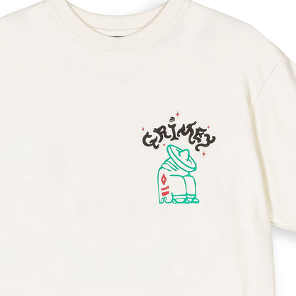 CAUSING PANIC THE CHARLESTON BLVD REGULAR TEE WHITE