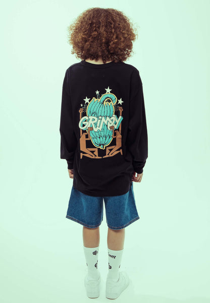 JURASSIC PROUD LONG SLEEVE TEE BLACK