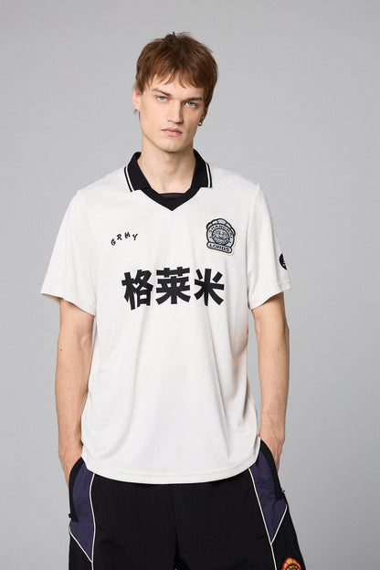 SAMPANS SOCCER JERSEY OFF WHITE