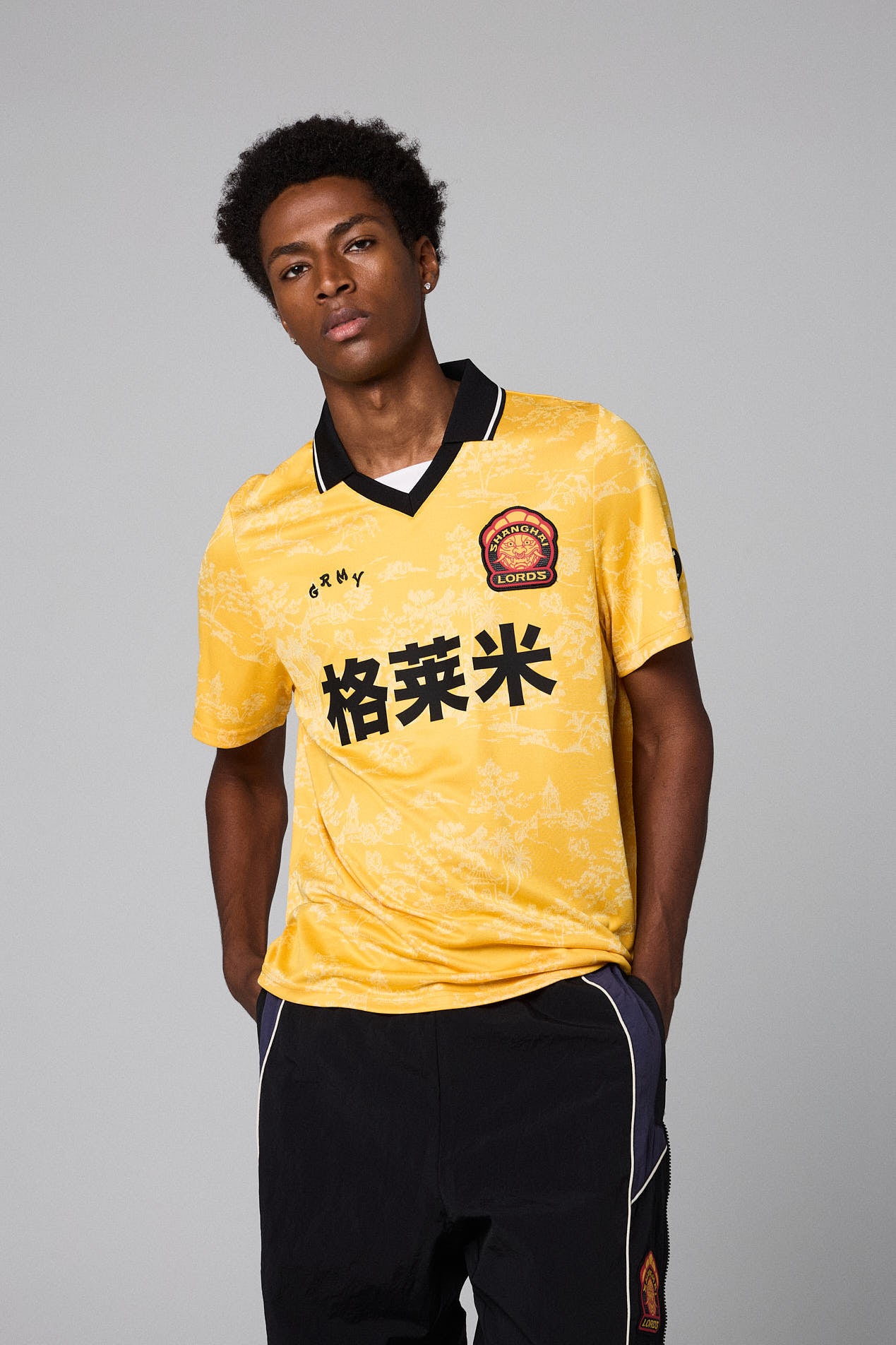 SAMPANS SOCCER JERSEY YELLOW – Grimey Store