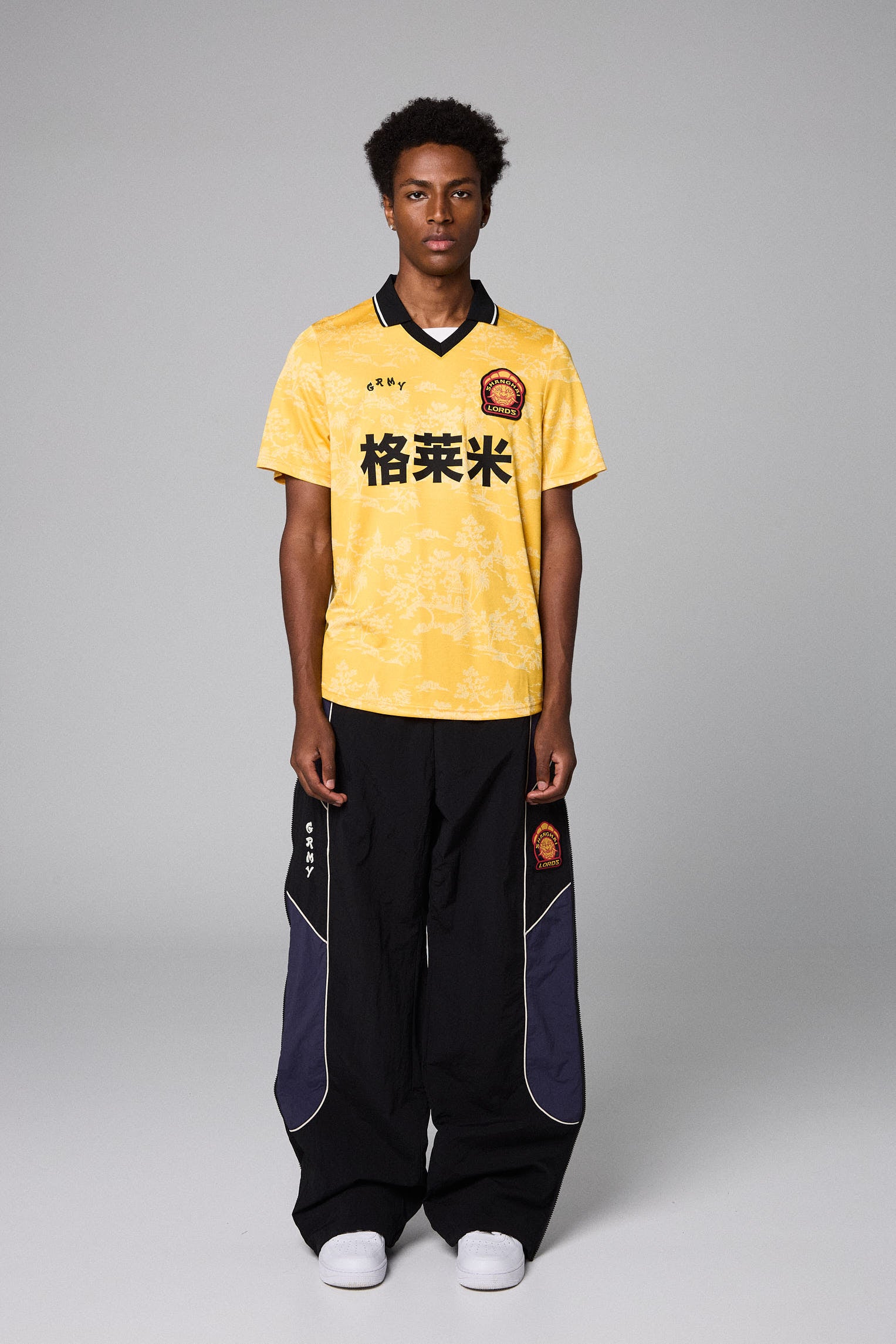 SAMPANS SOCCER JERSEY YELLOW – Grimey Store