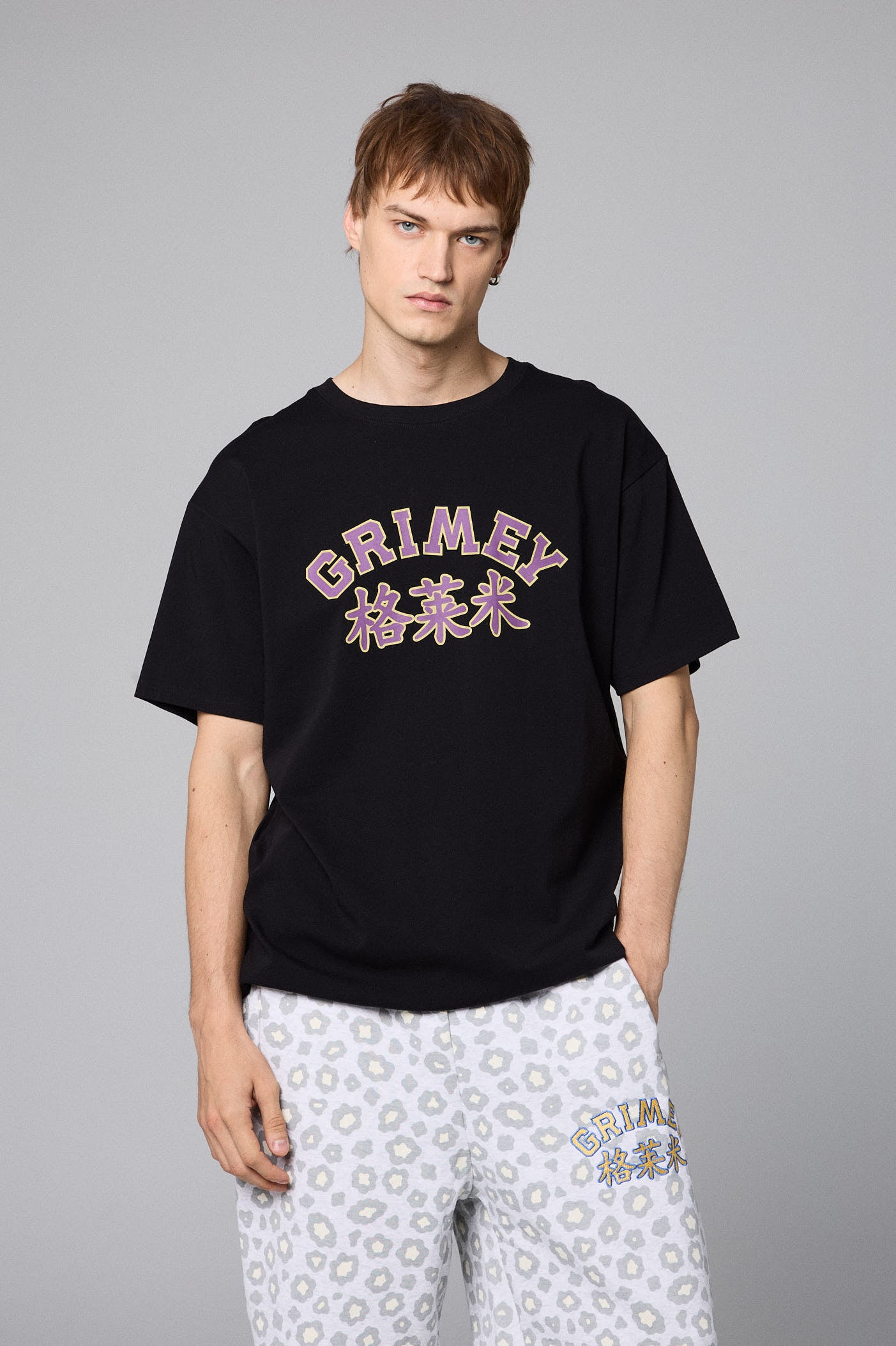 ROYAL PAW Gé lái mi REGULAR TEE BLACK