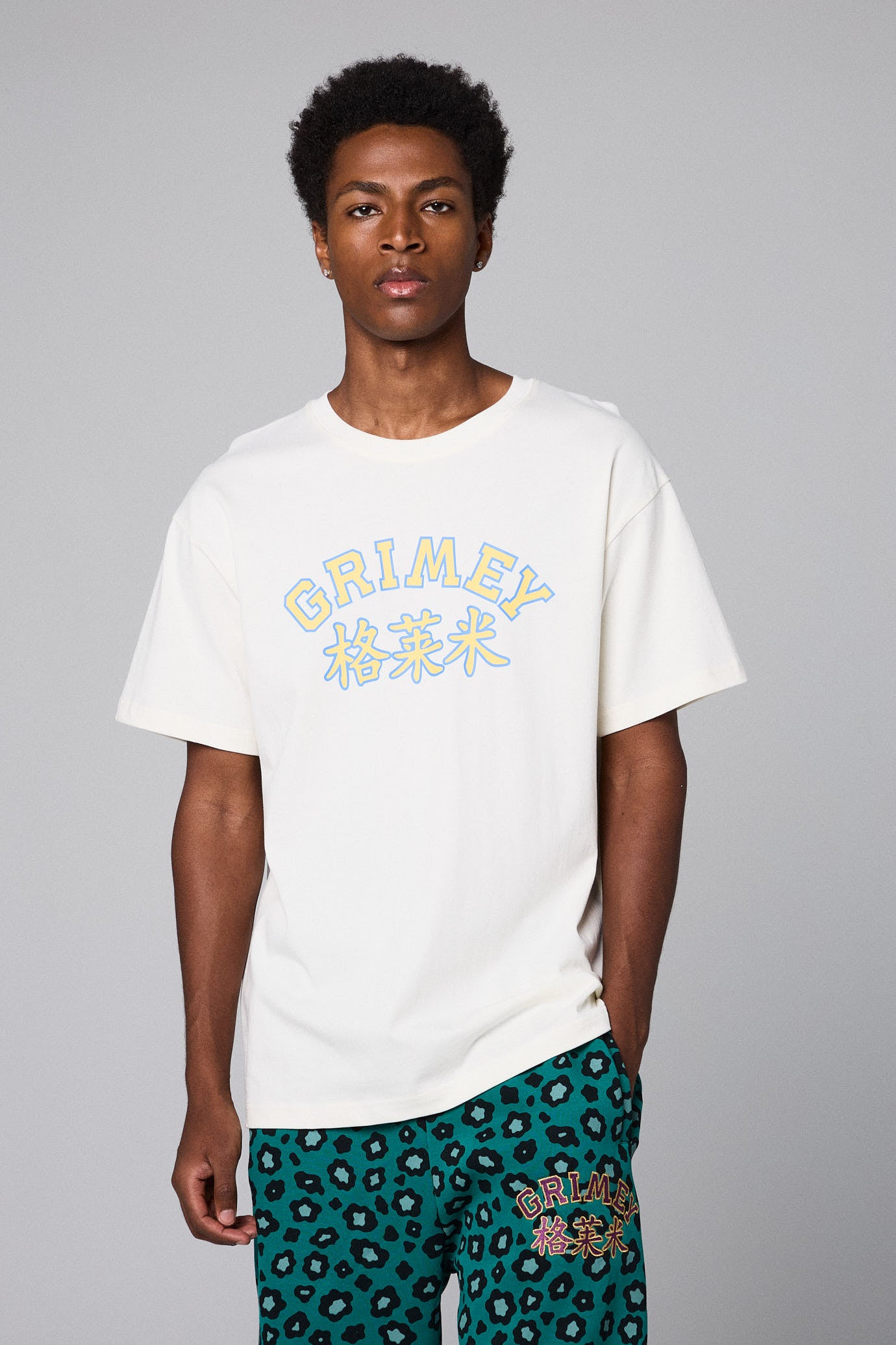 ROYAL PAW Gé lái mi REGULAR TEE OFF WHITE