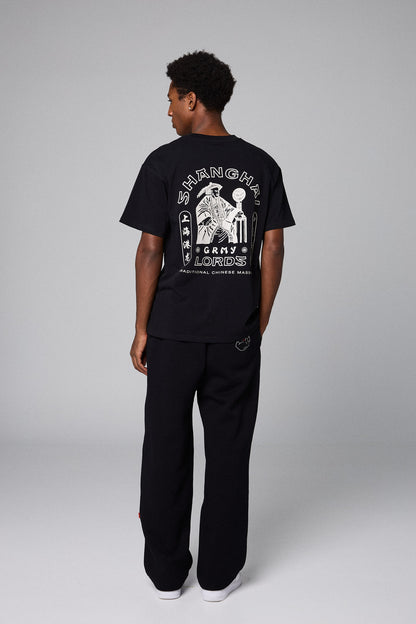 SAMPANS REGULAR TEE BLACK