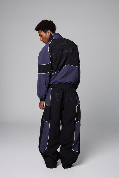 SAMPANS TRACK JACKET BLACK