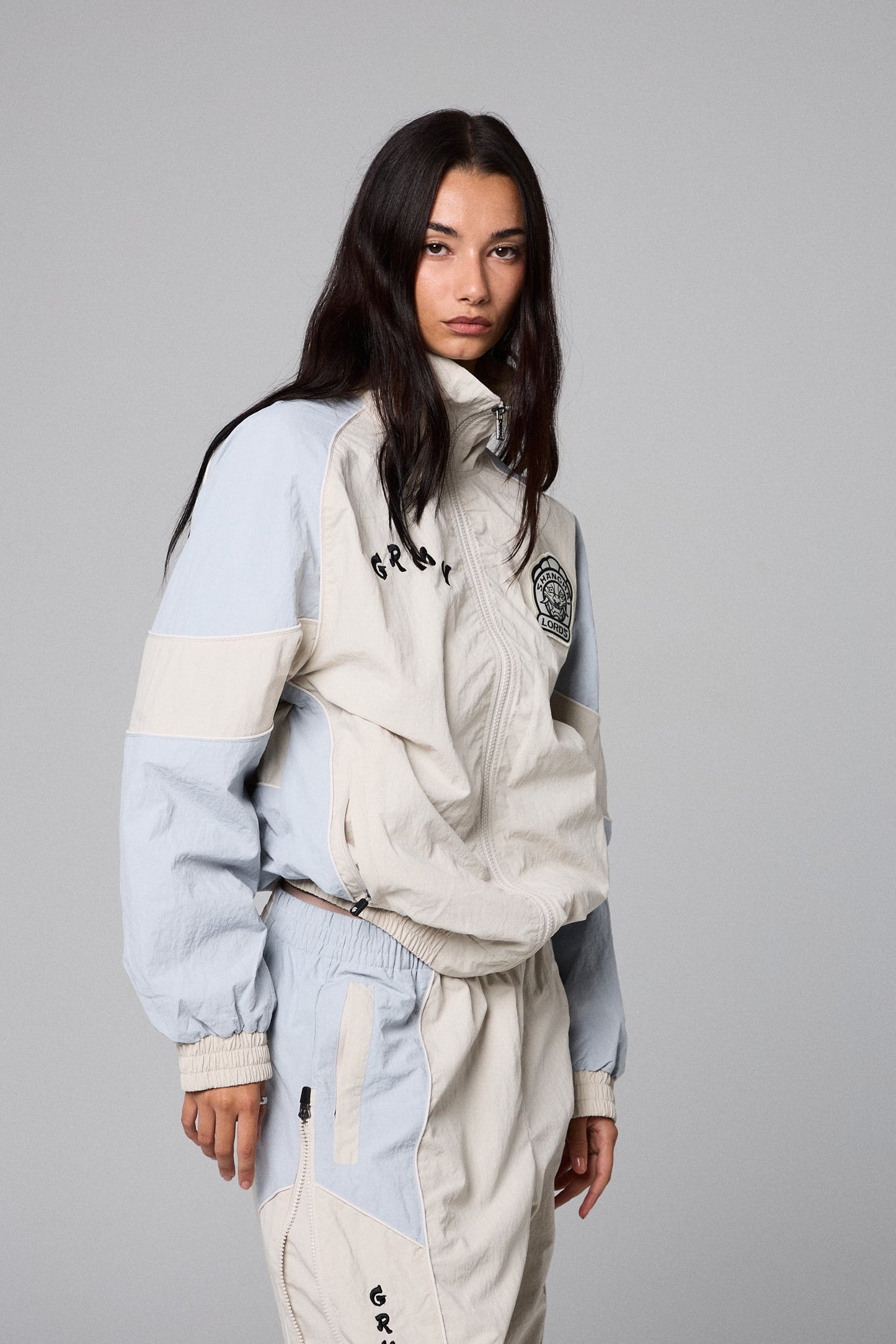 SAMPANS TRACK JACKET OFF WHITE