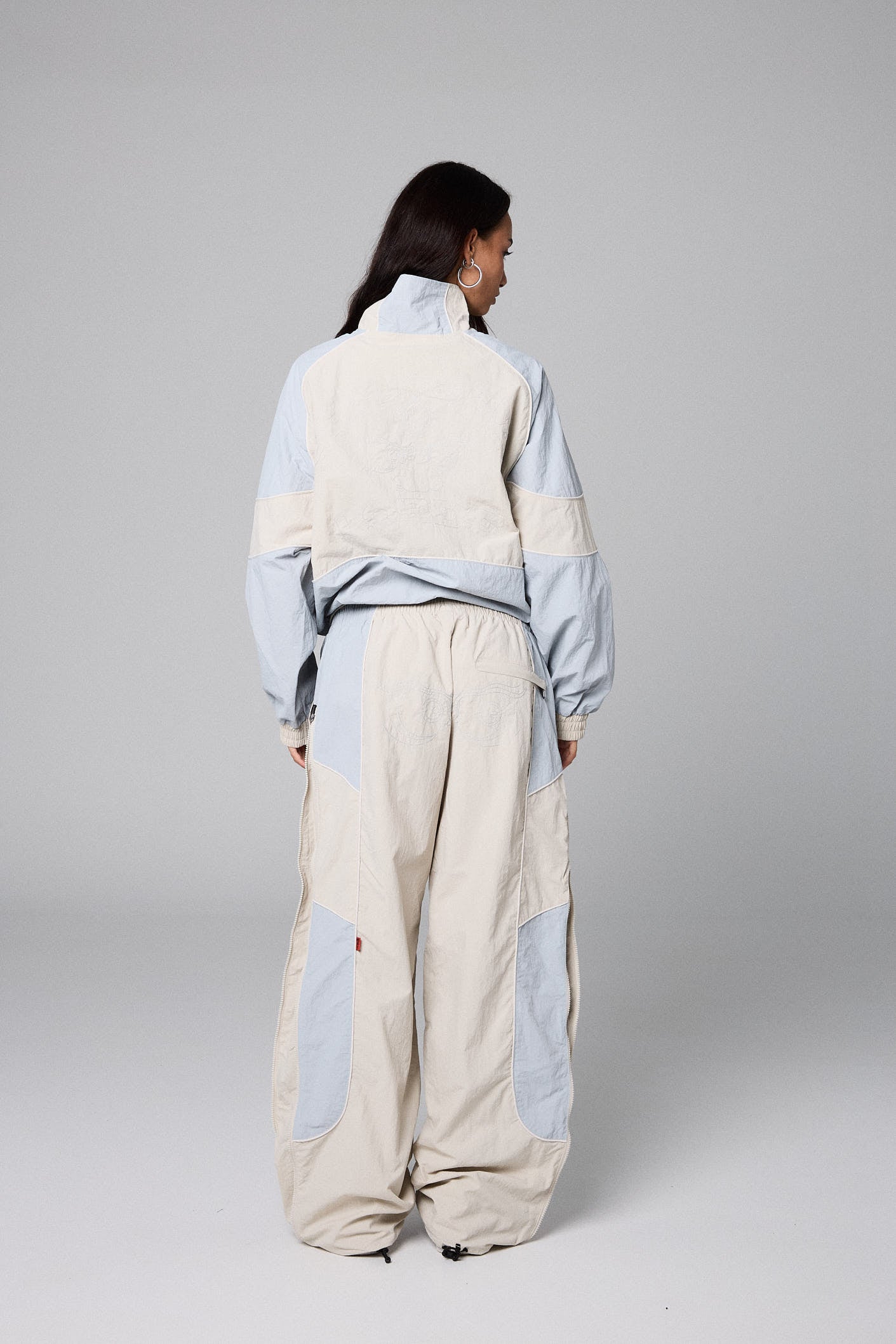 SAMPANS TRACK JACKET OFF WHITE