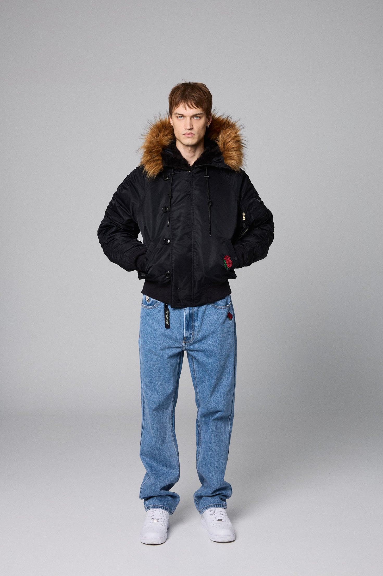 THE PLANET N-2B FLIGHT JACKET BLACK – Grimey Store