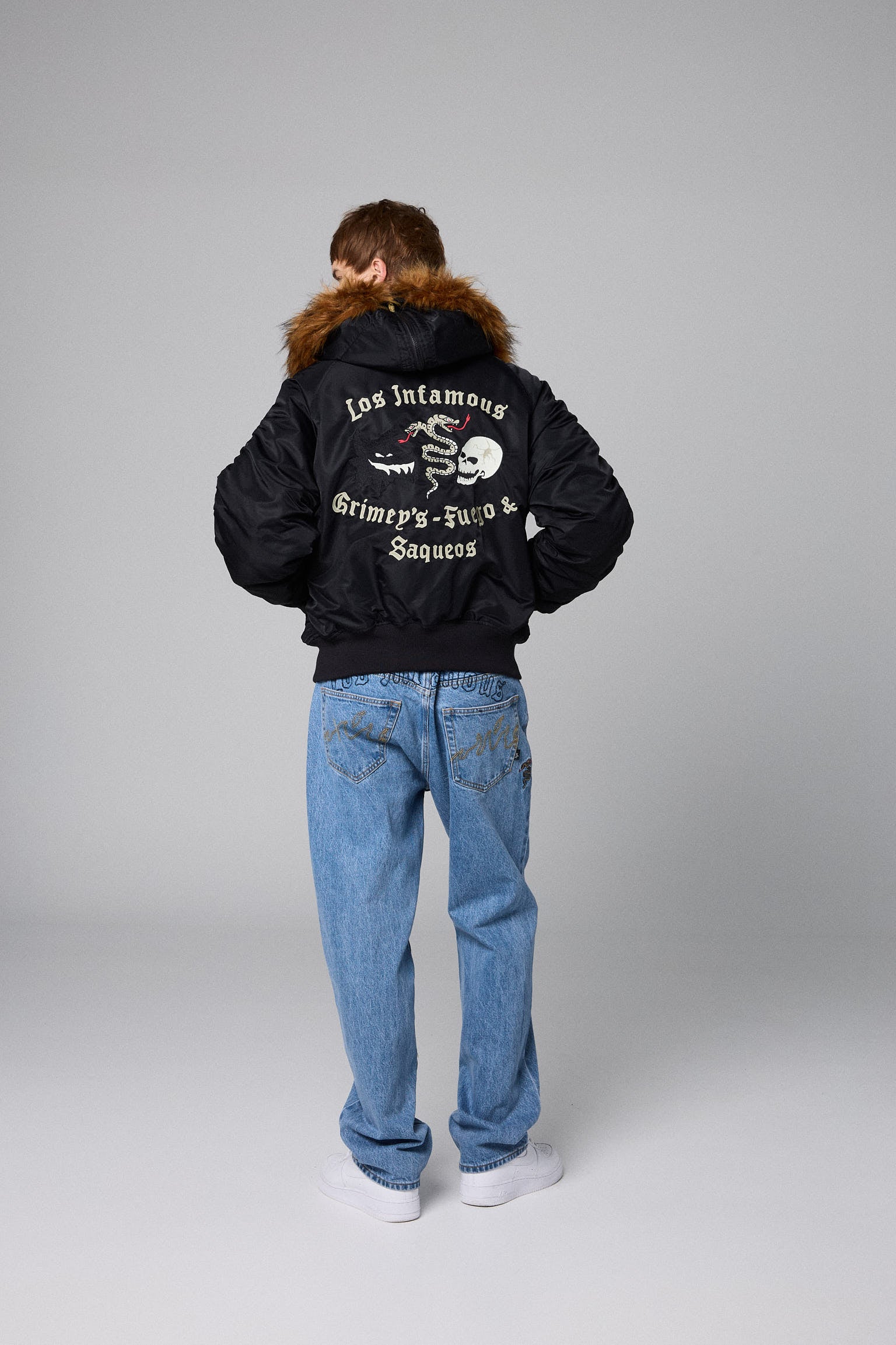 THE PLANET N-2B FLIGHT JACKET BLACK – Grimey Store