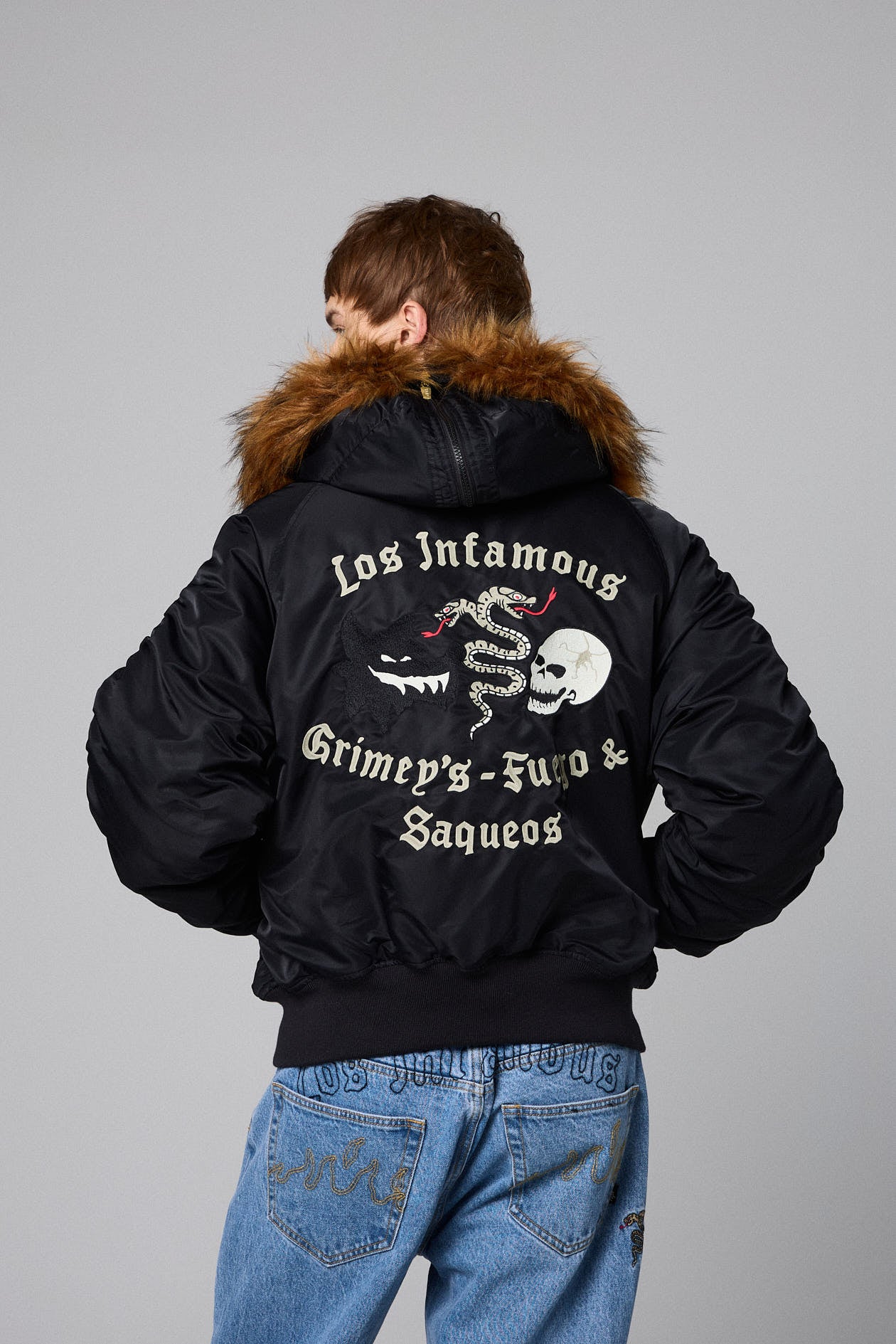 THE PLANET N-2B FLIGHT JACKET BLACK