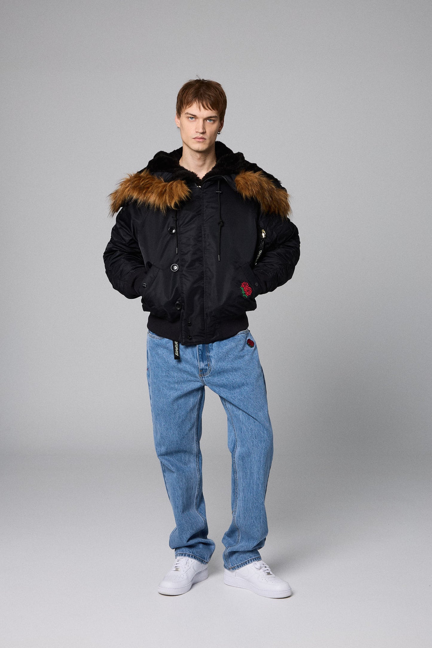 THE PLANET N-2B FLIGHT JACKET BLACK