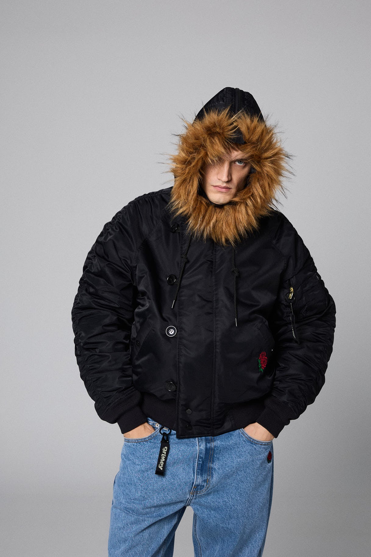 THE PLANET N-2B FLIGHT JACKET BLACK