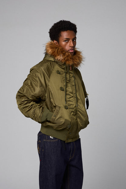 THE PLANET N-2B FLIGHT JACKET GREEN