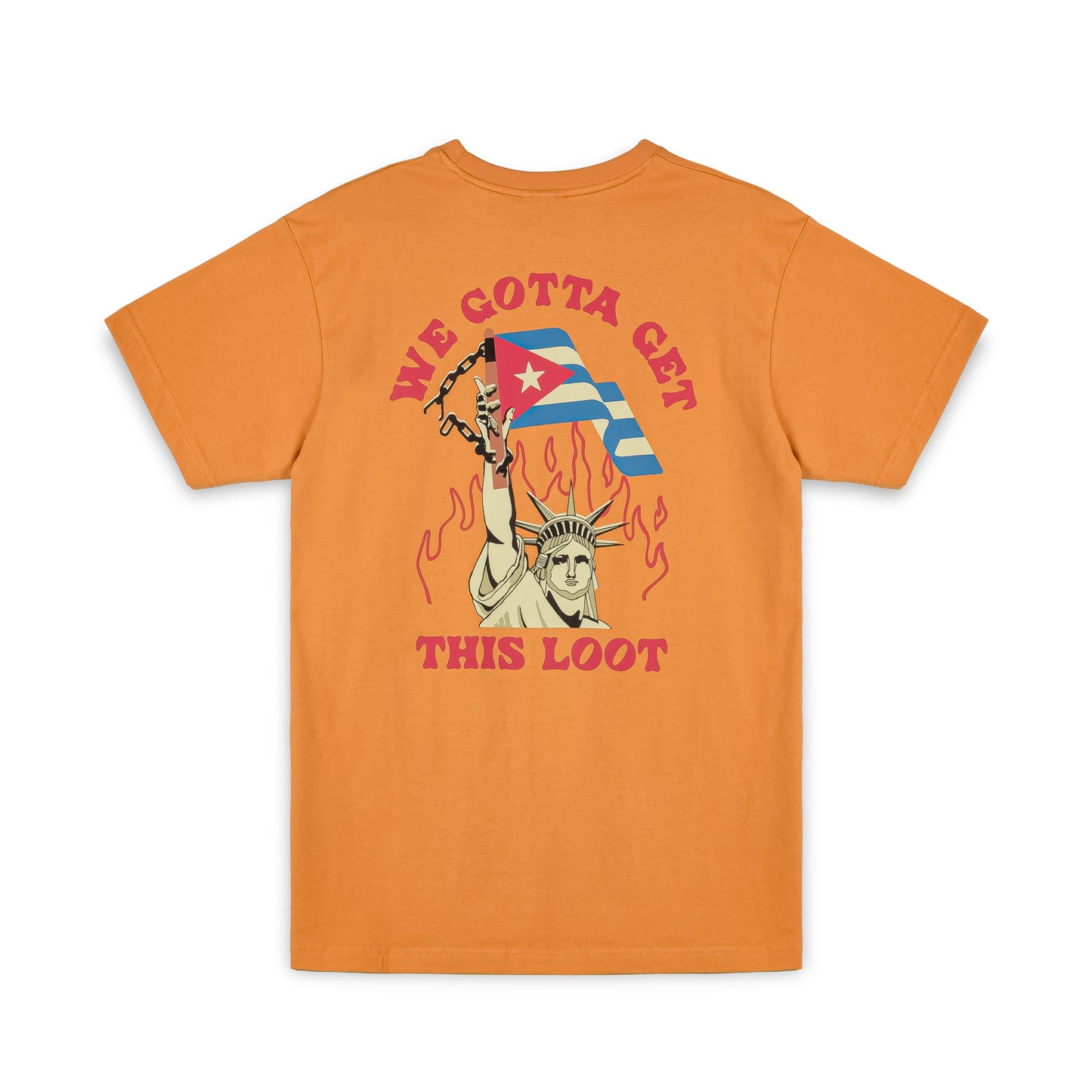 THE CUBAN LINX REGULAR TEE ORANGE