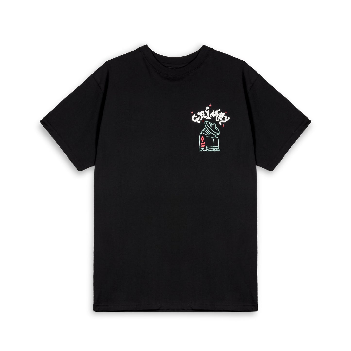 CAUSING PANIC THE CHARLESTON BLVD REGULAR TEE BLACK