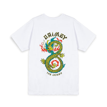 THE LUCKY DRAGON REGULAR TEE WHITE